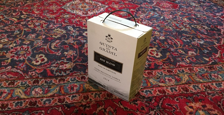Concealed Wines Launches Quinta Do Gradil Red Blend 2014 Bag in Box in Finland