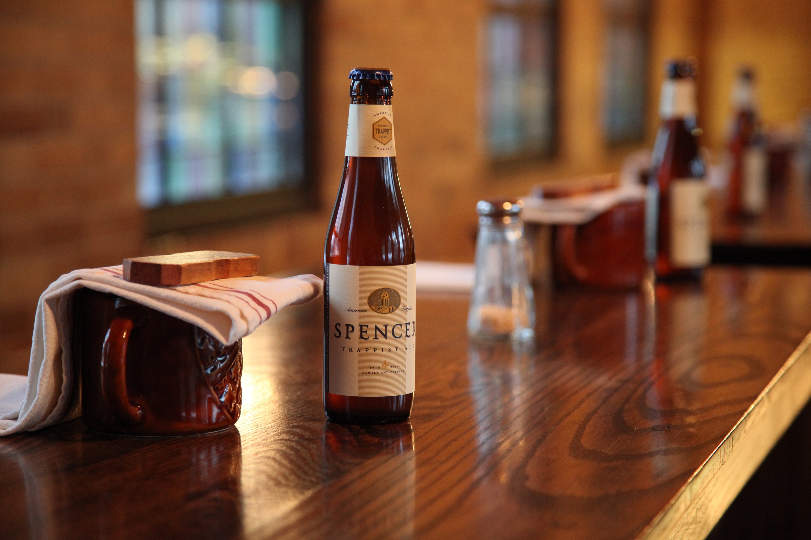 Spencer Trappist Ale brewed in the USA