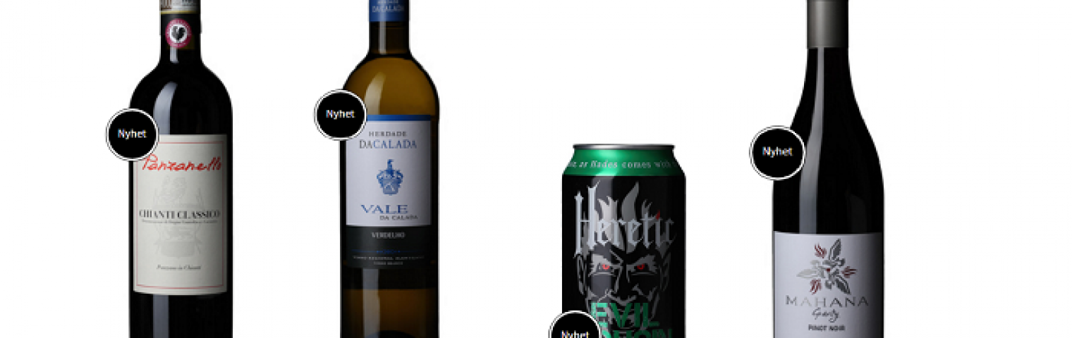 New Products announcements at Vinmonopolet