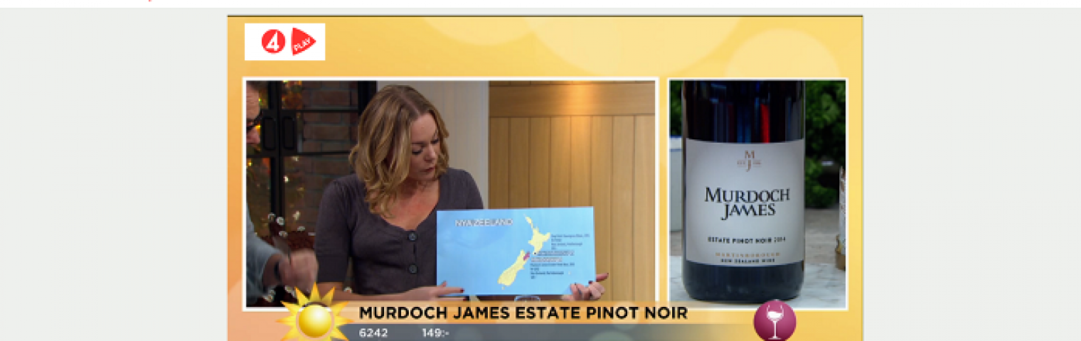 Concealed Wines launches Murdoch James Pinot Noir at Systembolaget