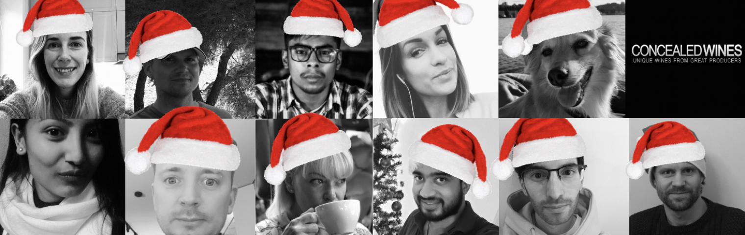 Wishing You A Merry Christmas And A Happy New Year Concealed Wines