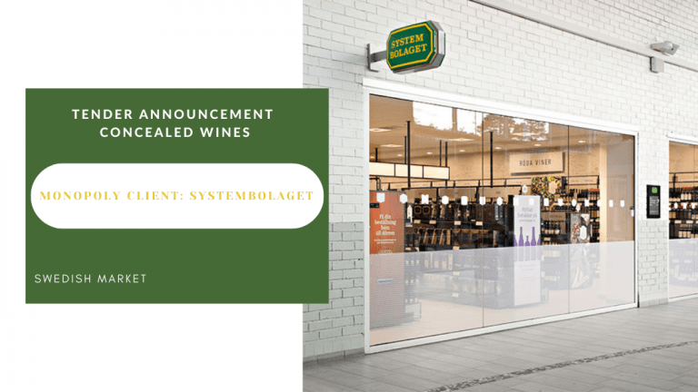 New tenders published by Systembolaget!