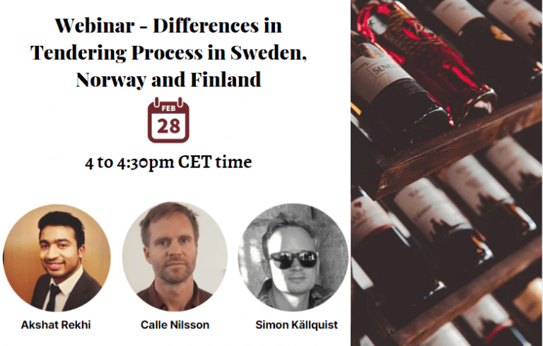 Online Event – Become an expert on differences in tendering processes in Scandinavia.